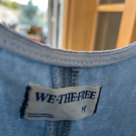 We The Free Light Weight Denim Overalls - Size Medium - Picture 3 of 3